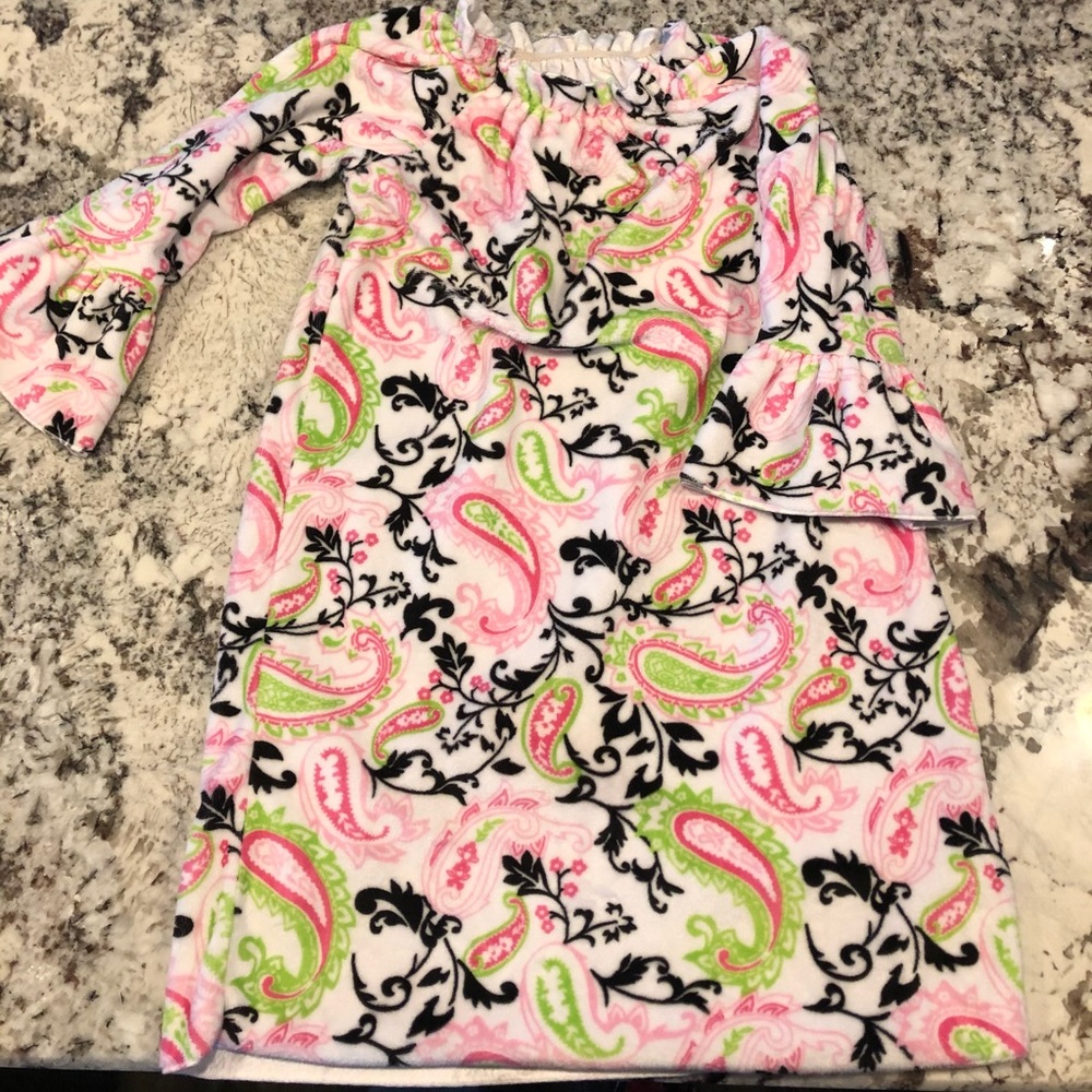 Lolly Wolly Doodle Velour dress Sz 7